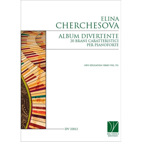 Cherchesova - Album Divertente 20 Brani Caratteristici Piano Softcover Book (Piano)