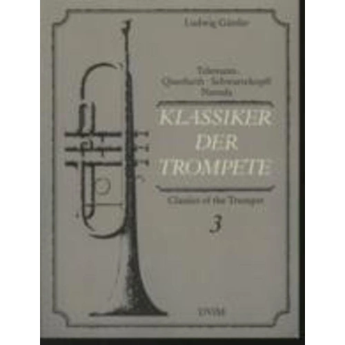 Klassiker der Trompete Band 3 Trumpet/Piano Ed Guttler