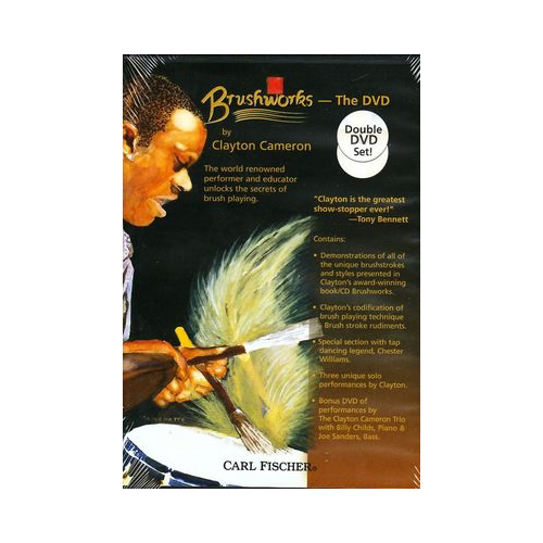 Brushworks Double DVD Set by Clayton Cameron - Percussion Techniques and Performances