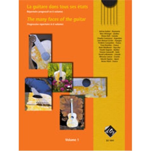 Many Faces Of The Guitar Book 1 Book