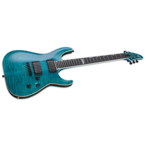 ESP USA Horizon See Thru Aqua Electric Guitar
