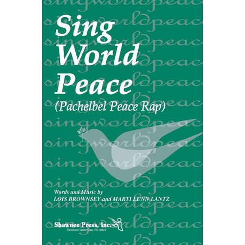 Sing World Peace Pachelbel Rap 2-Pt Book