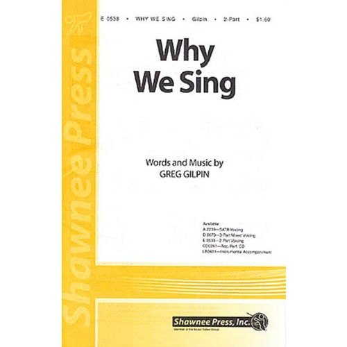 Why We Sing 2Pt Book