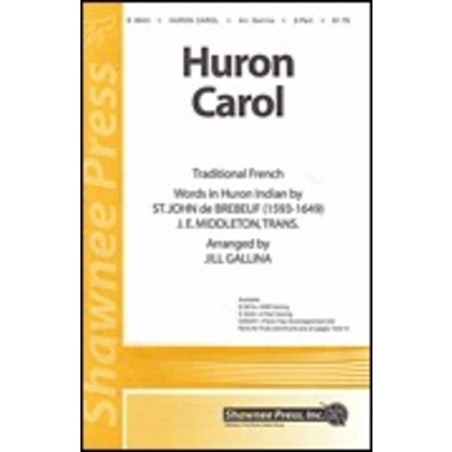 Huron Carol 2-Part Flute I Ii Hand Drum Book