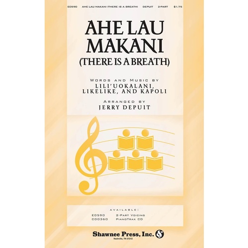 Ahe Lau Makani There Is A Breath 2Pt Book
