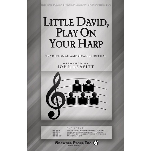 Little David Play Your Harp 2-Part Book