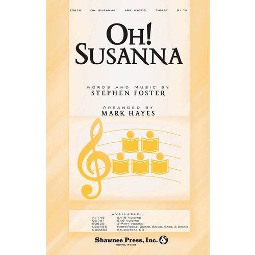 Oh Susanna 2Pt Book