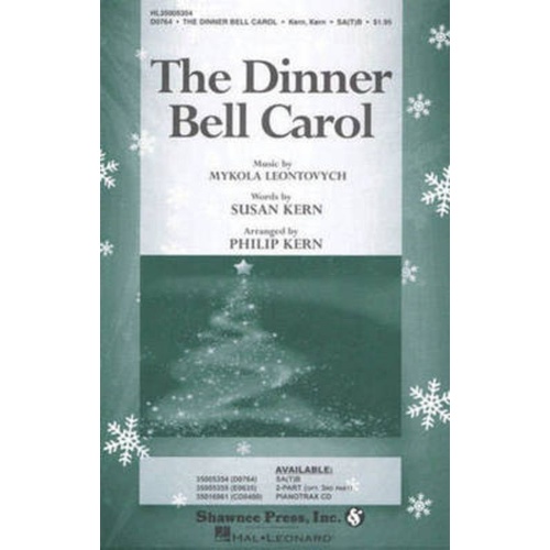 The Dinner Bell Carol 2Pt Book