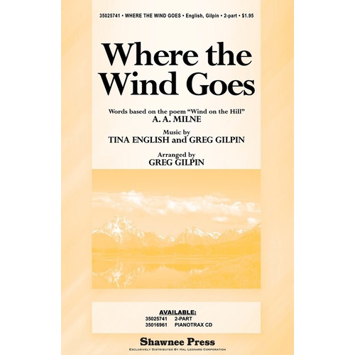 Where The Wind Goes 2Pt Book