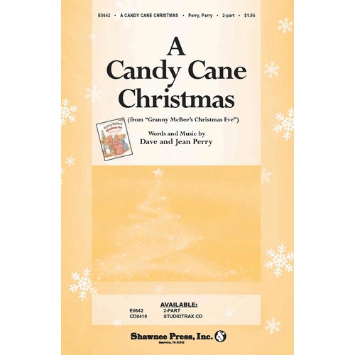 Candy Cane Christmas 2Pt Book