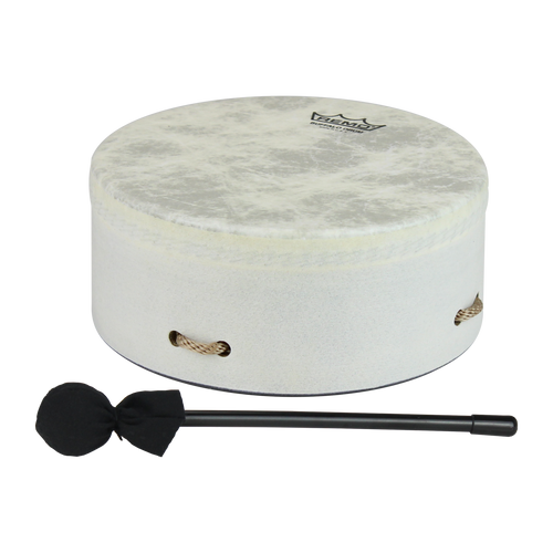 Remo E1-0308-00 8” Buffalo Drum – Plain finish
