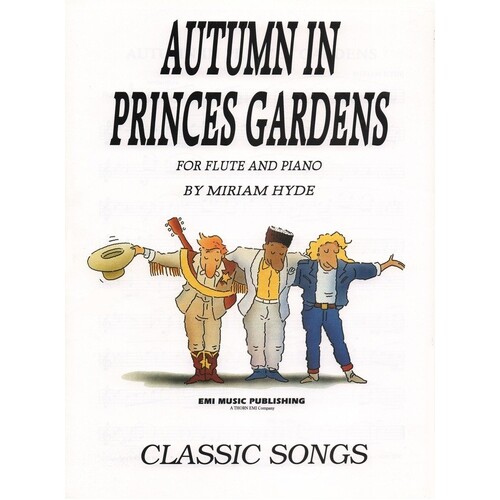 Autumn In Princes Gardens Flute Piano S/S (Sheet Music) Book