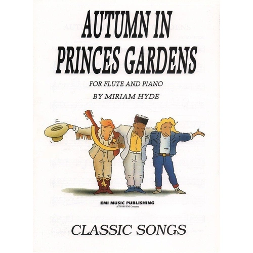 Autumn In Princes Gardens for Flute and Piano by Miriam Hyde, Grade 5, 6 Pages, EMI Music Publishing