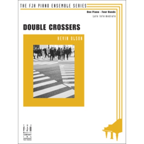Olson - Double Crossers For Piano Duet Sheet Music (Piano)
