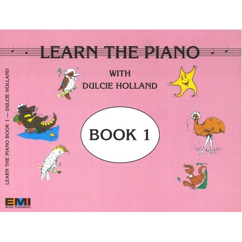 Learn the Piano Book 1 by Dulcie Holland, 60 Pages, EMI Music Publishing