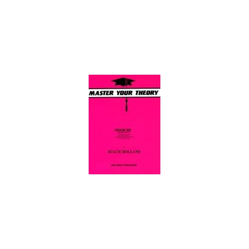 Master Your Theory Grade Six Pink Book