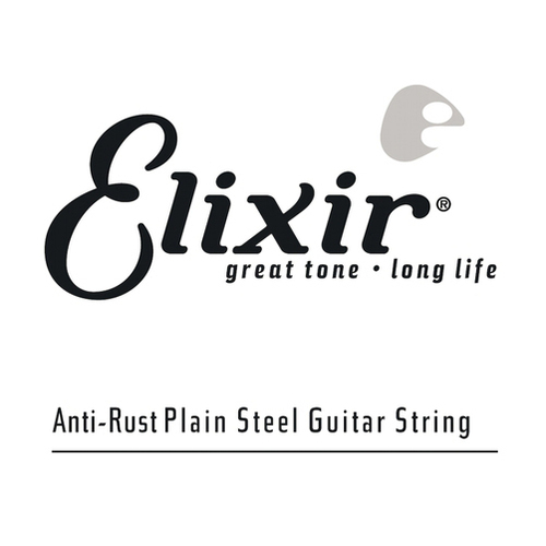 Elixir 13011 Anti-Rust Plain Steel Single String