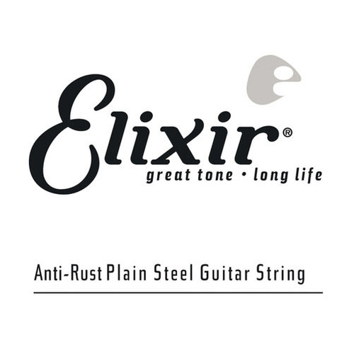 Elixir 13013 Anti-Rust Plain Steel Single String