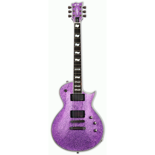 ESP E-II Eclipse DB Electric Guitar in Purple Sparkle