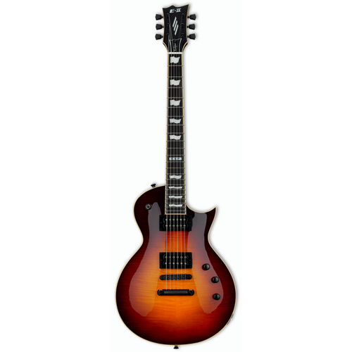 ESP E-II Eclipse Full Thickness Black Natural Burst Guitar