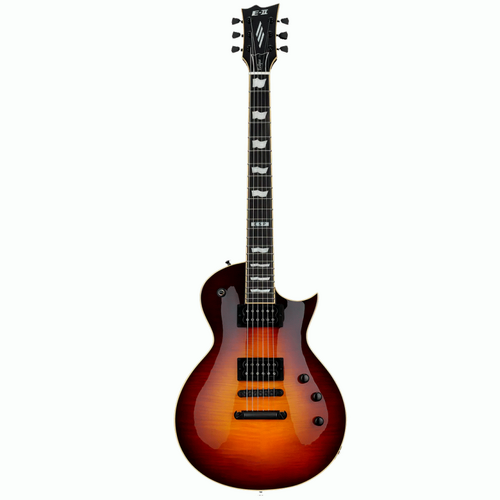 ESP E-II Eclipse Full Thickness Tobacco Sunburst Electric Guitar with Hardshell Case