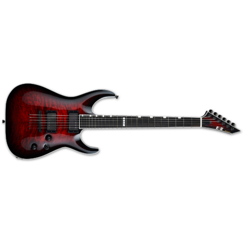 ESP E-II Horizon II NT Electric Guitar See Thru Black Cherry