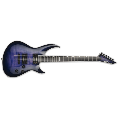 ESP E-II Horizon-II Quilted Maple Top Reindeer Blue Electric Guitar