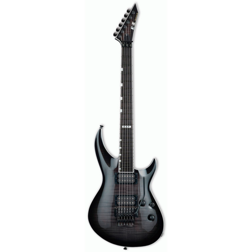 ESP E-II Horizon-III FM FR Guitar See Thru Black
