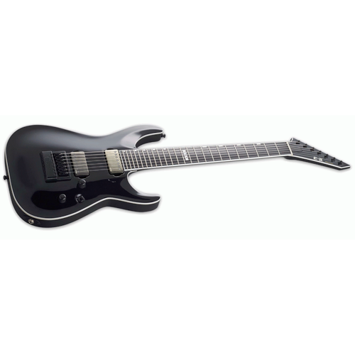 ESP E-II Horizon NT-7 EverTune 7-String Electric Guitar Black with Hard Case