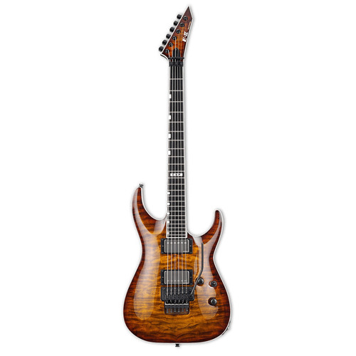 ESP EII Horizon Floyd Rose FR-II Tigers Eye Sunburst
