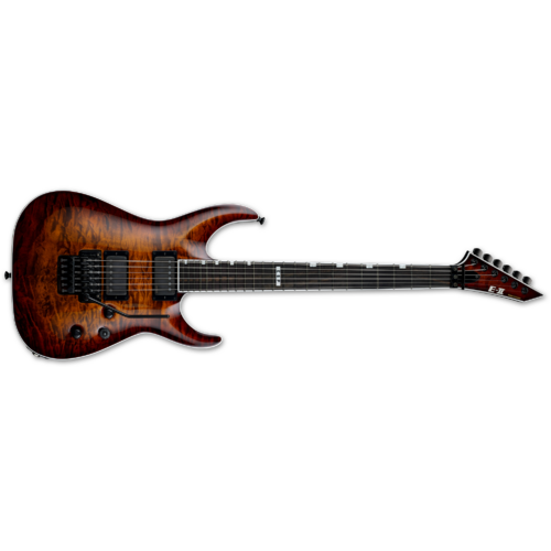 ESP E-II Horizon FR-II Electric Guitar Tiger Eye Sunburst   