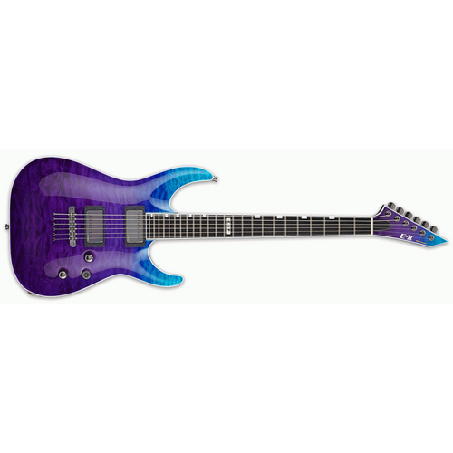 ESP E-II Horizon NT-II Blue Purple Gradation Electric Guitar with Hard Case