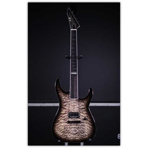 ESP E-II M-I Australian Exclusive See Thru Black Sunburst