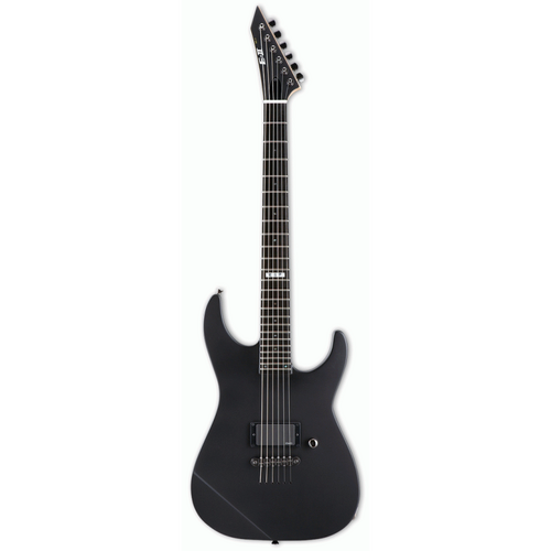 ESP E-II M-II QM See Thru Black Electric Guitar with EMG 81 Pickups and Floyd Rose Tremolo