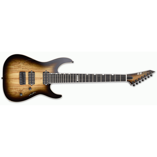 ESP E-II M-II-7 7 String Guitar with Spalt Maple and Bare Knuckle Warpig Pups