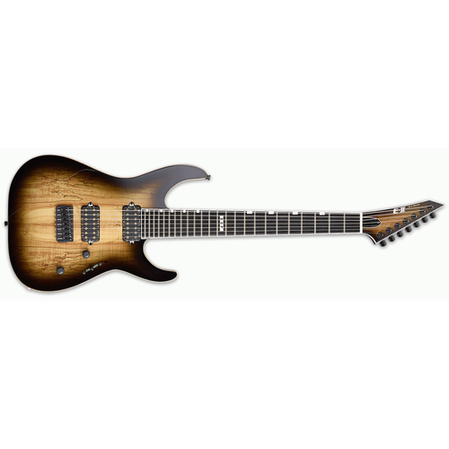 ESP E-II M-II-7 7-String Spalt Maple Guitar with Hipshot Bridge and Bare Knuckle Warpig Pups