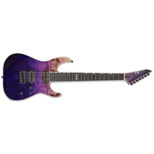 ESP E-II M-II 7 NT Electric Guitar Purple Natural Fade