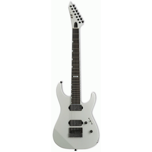 ESP E-II M-II 7B Baritone EverTune Guitar Pearl White