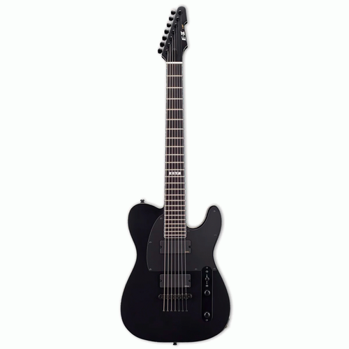 ESP E-2 TB-7 7 STRING BARITONE BLACK SATIN