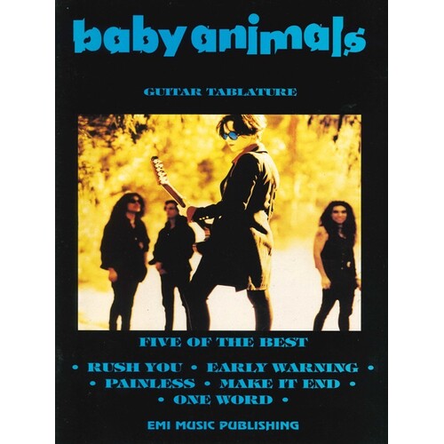 Five Of The Best Baby Animals Guitar TAB (Softcover Book)