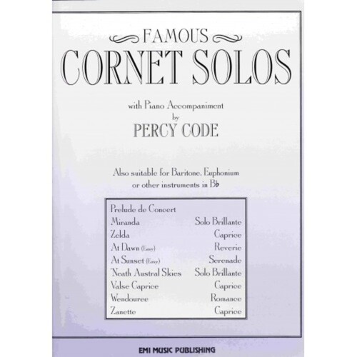 Code - Famous Cornet Solos Trumpet/Piano Book