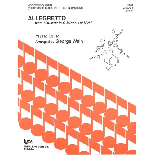 Allegretto Ensemble by Neil A. Kjos Music Company, 1 Page
