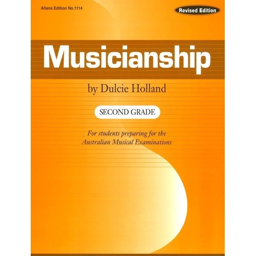 Musicianship Grade 2 by Dulcie Holland - Theory Course for AMEB Exams