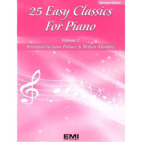 25 Easy Classics For Piano Book 2 (Softcover Book)