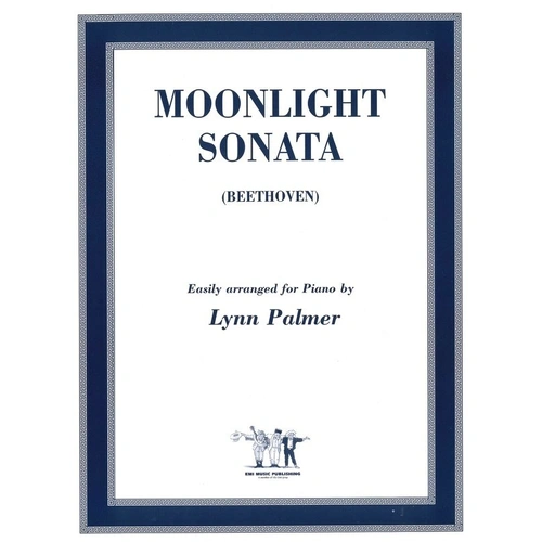 Moonlight Sonata 1st Movement Easy Piano Arrangement by Beethoven
