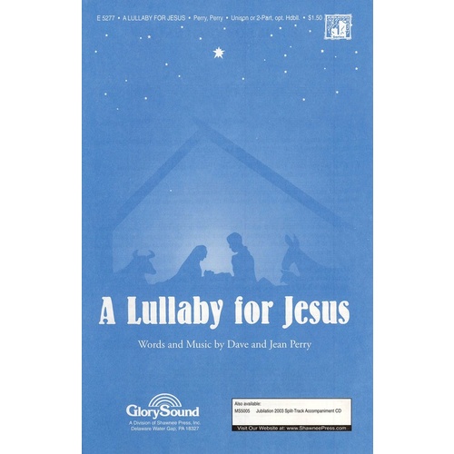 Lullaby For Jesus A 2Pt Tr Hb Book