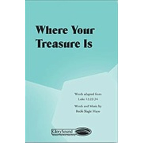 Where Your Treasure Is 2-Part Flute Book