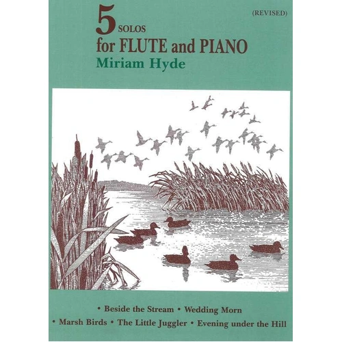 Five Solos for Flute and Piano by Miriam Hyde