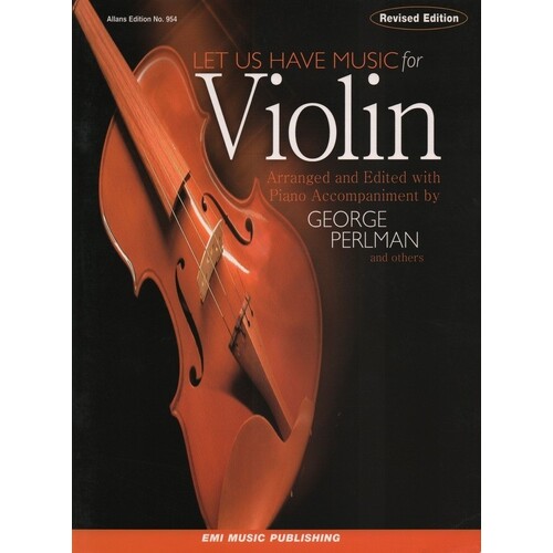 Let Us Have Music For Violin Book