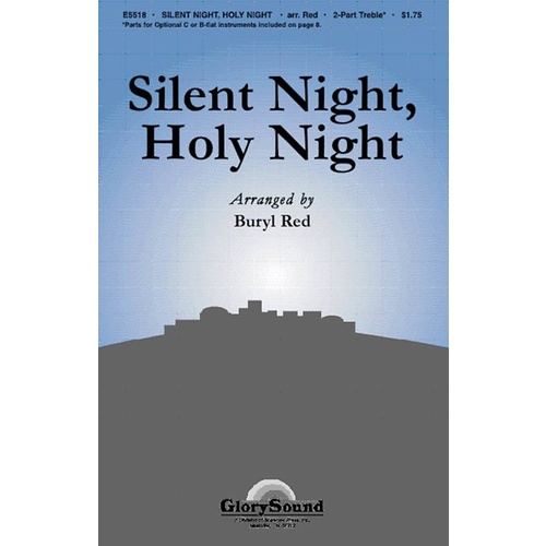 Silent Night Holy 2-Part Flute Obligato Book